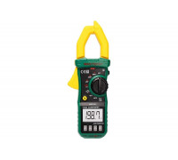 Клещи токоизмерительные цифровые Mastech MS2109C (ACV/DCV) True RMS (тест диодов,емкость,частота,температура,фонарик) 00-00013503