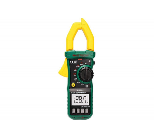 Клещи токоизмерительные цифровые Mastech MS2109C (ACV/DCV) True RMS (тест диодов,емкость,частота,температура,фонарик) 00-00013503 Клещи токоизмерительные цифровые Mastech MS2109C (ACV/DCV) True RMS (тест диодов,емкость,частота,температура,фонарик) 00-00013503