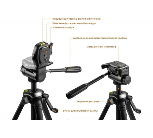 KRAFTOOL линейный лазерный нивелир со штативом LL3D 3 34640-3 Professional KRAFTOOL линейный лазерный нивелир со штативом LL3D 3 34640-3 Professional