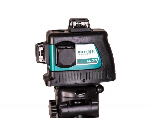 KRAFTOOL линейный лазерный нивелир со штативом LL3D 3 34640-3 Professional KRAFTOOL линейный лазерный нивелир со штативом LL3D 3 34640-3 Professional