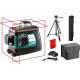 KRAFTOOL линейный лазерный нивелир со штативом LL3D 3 34640-3 Professional