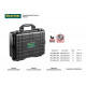 KRAFTOOL 270 х 246 х 174 мм (10"), пластиковый, ящик пылевлагозащищенный IP55 PANZER 38251-10