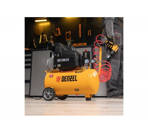 Компрессор DENZEL DK1500/24 Х-PRO (58063) Компрессор DENZEL DK1500/24 Х-PRO (58063)