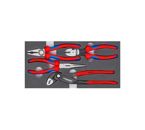Набор ШГИ KNIPEX COBRA Basic 4 предмета KN-002001V15 Набор ШГИ KNIPEX COBRA Basic 4 предмета KN-002001V15