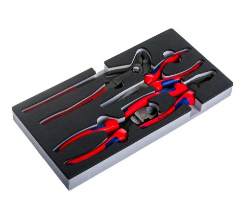 Набор ШГИ KNIPEX COBRA Basic 4 предмета KN-002001V15 Набор ШГИ KNIPEX COBRA Basic 4 предмета KN-002001V15