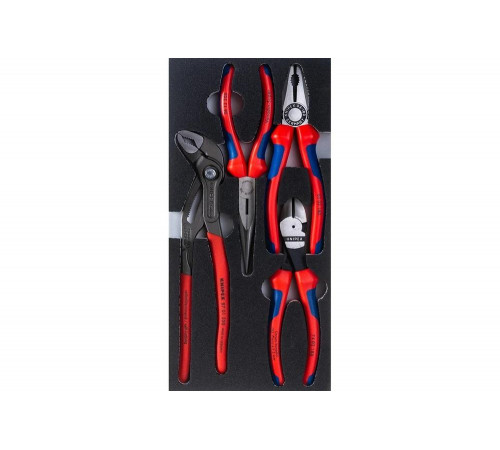 Набор ШГИ KNIPEX COBRA Basic 4 предмета KN-002001V15 Набор ШГИ KNIPEX COBRA Basic 4 предмета KN-002001V15