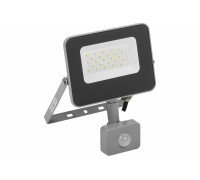 Светодиодный прожектор IEK СДО 07-20Д, серый, с датчиком движения, IP54 LPDO702-20-K03