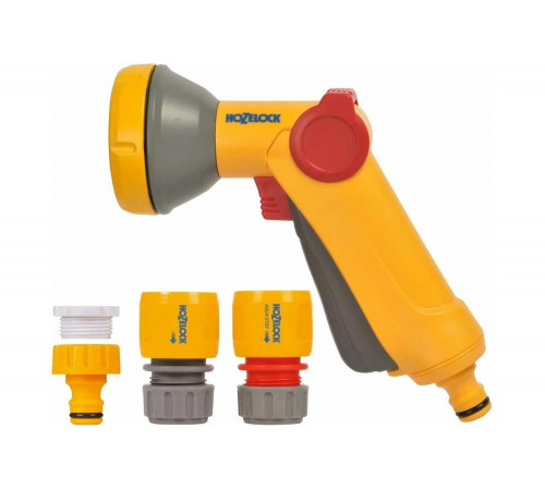 Пистолет-распылитель Hozelock Rose-Gun Starter Set + коннекторы 2353A6000 Пистолет-распылитель Hozelock Rose-Gun Starter Set + коннекторы 2353A6000