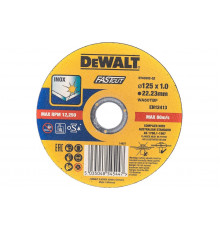 Круг отрезной, быстр рез,125x22.2x1 мм,тип 4 DEWALT DT43902