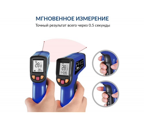 Инфракрасный бесконтактный термометр iCarTool IC-M400