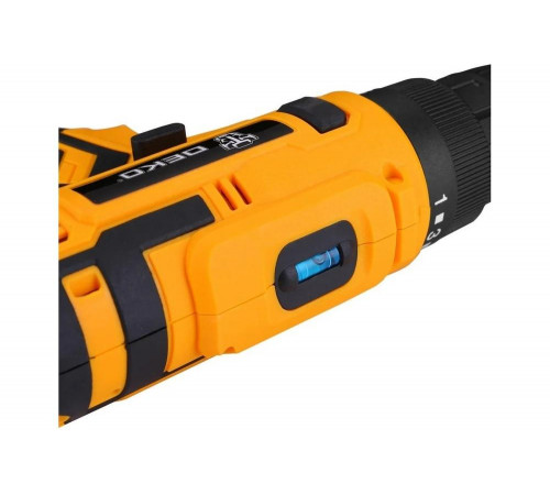 Аккумуляторная дрель-шуруповерт DEKO Banger 12V Li-Ion, 26Нм, 2х1.8 Ач, з/у 063-4169