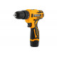 Аккумуляторная дрель-шуруповерт DEKO Banger 12V Li-Ion, 26Нм, 2х1.8 Ач, з/у 063-4169