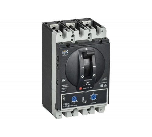 Автоматический выключатель IEK Armat литой корпус 3p d 35ка 160а тм рег. AR-MCCB-3D-035-0160A-ATUC Автоматический выключатель IEK Armat литой корпус 3p d 35ка 160а тм рег. AR-MCCB-3D-035-0160A-ATUC