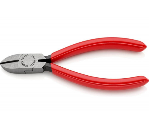 Бокорезы Knipex, 125 мм, 62 HRC, 1-к ручки, KN-7001125SB Бокорезы Knipex, 125 мм, 62 HRC, 1-к ручки, KN-7001125SB
