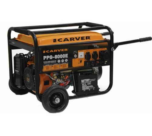 Бензиновый генератор CARVER PPG-8000Е