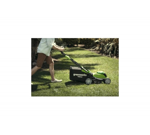 Аккумуляторная газонокосилка GreenWorks G40LM41K6 40V 2504707UF Аккумуляторная газонокосилка GreenWorks G40LM41K6 40V 2504707UF