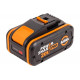 Мощный аккумулятор WORX WA3648 20V с ёмкостью 8 Ач