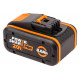 Мощный аккумулятор WORX WA3648 20V с ёмкостью 8 Ач