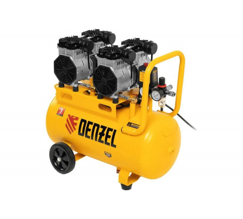 Компрессор DENZEL DLS 2200/50, 2200 Вт, 2х1100, 50 л, 380 л/мин// Denzel Компрессор DENZEL DLS 2200/50, 2200 Вт, 2х1100, 50 л, 380 л/мин// Denzel