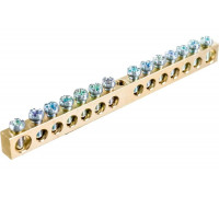 Нулевая шина, 6х9, 14/1 IEK YNN10-14-100