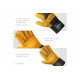 Комбинированные спилковые перчатки KRAFTOOL Combi XL 11310-XL
