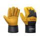 Комбинированные спилковые перчатки KRAFTOOL Combi XL 11310-XL