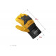 Комбинированные спилковые перчатки KRAFTOOL Combi XL 11310-XL