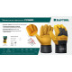 Комбинированные спилковые перчатки KRAFTOOL Combi XL 11310-XL