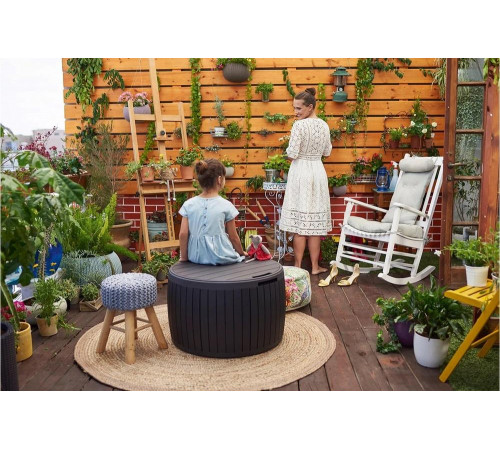 Сундук CIRCA WOOD STORAGE BOX 140 L кор 230405
