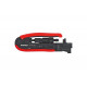 Обжимной инструмент для штекеров на коаксиальном кабеле KNIPEX KN-974020SB
