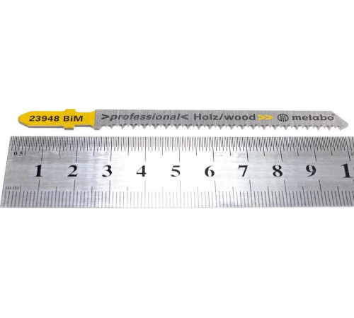 Пилки по дереву T101AIF (75х1.7мм, BIM, 5 шт.) Metabo 623948000