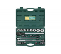 Набор торцовых головок для крупногабаритной техники KRAFTOOL Truck 20 20 предм. (3/4") 27895-H20 27895-H20_z01