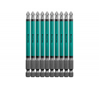 Биты KRAFTOOL Optimum Line PH2, 100 мм, E 1/4", 10 шт 26122-2-100-10