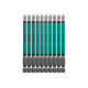 KRAFTOOL PH2, 100 мм, 10 шт., Cr-Mo сталь, набор бит Optimum Line 26122-2-100-10