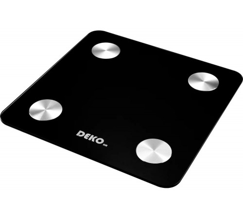 Умные напольные весы повышенной точности DEKO DKSC02 Black 041-0106 Умные напольные весы повышенной точности DEKO DKSC02 Black 041-0106