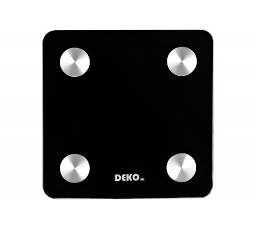 Умные напольные весы повышенной точности DEKO DKSC02 Black 041-0106 Умные напольные весы повышенной точности DEKO DKSC02 Black 041-0106