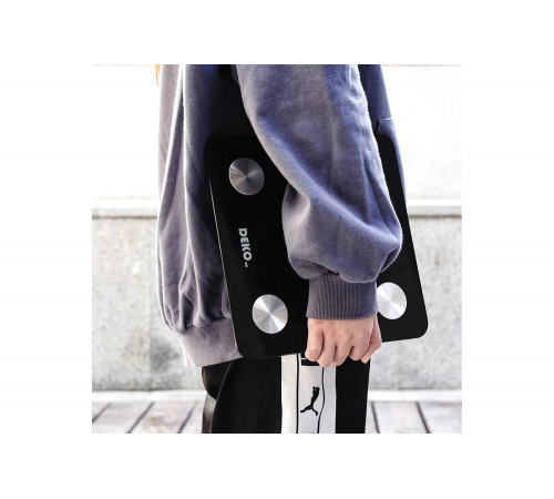 Умные напольные весы повышенной точности DEKO DKSC02 Black 041-0106 Умные напольные весы повышенной точности DEKO DKSC02 Black 041-0106