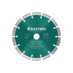 Диск алмазный сегментный по железобетону и бетону KRAFTOOL Universal 180х22 мм 36680-180