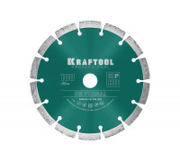 Диск алмазный сегментный по железобетону и бетону KRAFTOOL Universal 180х22 мм 36680-180
