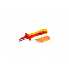 Диэлектрический, прямой нож электрика KRAFTOOL KN-1 1000В 45401