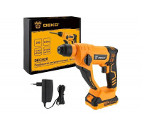 Аккумуляторный перфоратор DEKO DKCH20, 20В, 1x2Ач 063-4411