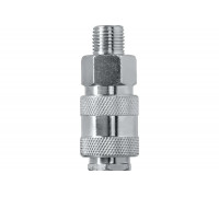 Переходник KRAFTOOL 1/4"M - рапид муфта 06594-1/4
