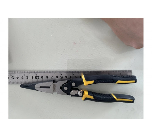 Плоскогубцы DEWALT COMPOUND ACTION с удлиненными губками DWHT0-70277