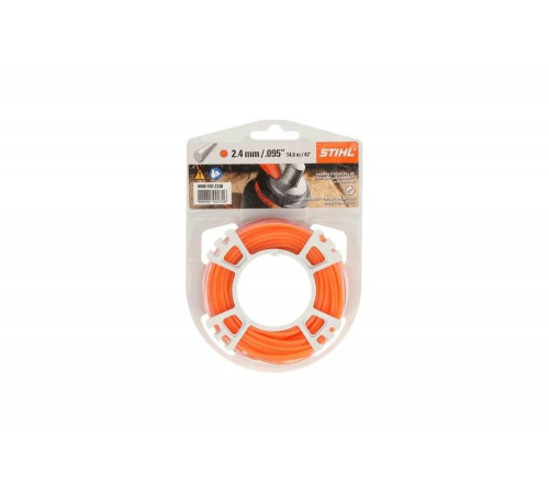 Леска триммерная круглого сечения 2,4 мм, 14 м, бесшумная STIHL 0000-930-2419 Леска триммерная круглого сечения 2,4 мм, 14 м, бесшумная STIHL 0000-930-2419