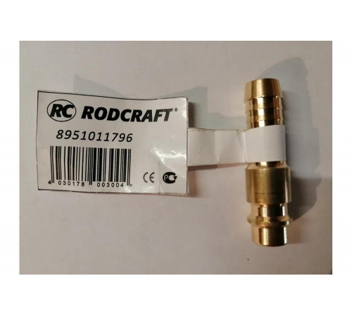 Штуцер б/р под шланг 9мм RODCRAFT 8951011796