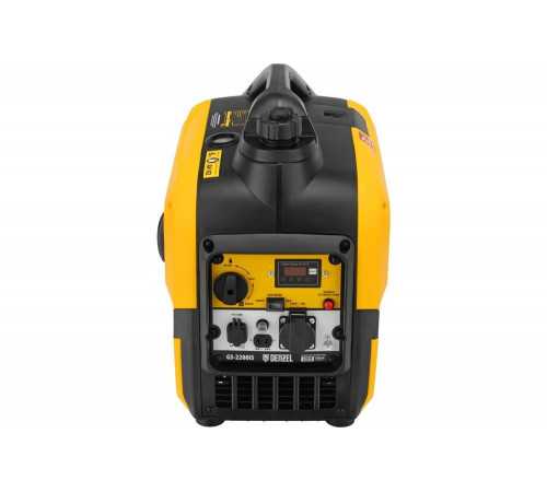 Генератор инверторный Denzel GS-2200iS, 2,2 кВт, 230 В, закрытый корпус, ручной старт 94713 Генератор инверторный Denzel GS-2200iS, 2,2 кВт, 230 В, закрытый корпус, ручной старт 94713