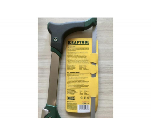 KRAFTOOL 300 мм, 24 PTI, ножовка по металлу Kraft-Max 15802_z01