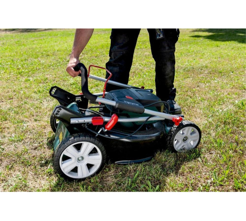 Аккумуляторная газонокосилка Metabo RM 36-18 LTX BL 46 2x 5.2 Ач ASC 55 T0524 Аккумуляторная газонокосилка Metabo RM 36-18 LTX BL 46 2x 5.2 Ач ASC 55 T0524