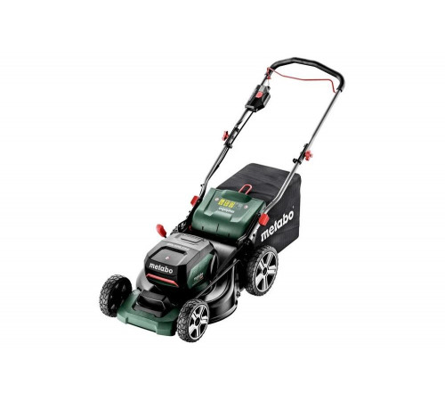 Аккумуляторная газонокосилка Metabo RM 36-18 LTX BL 46 2x 5.2 Ач ASC 55 T0524 Аккумуляторная газонокосилка Metabo RM 36-18 LTX BL 46 2x 5.2 Ач ASC 55 T0524