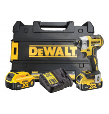 Аккумуляторный шуруповерт DEWALT DCF887P2, 18 В, 205 Нм, 3800 уд/мин, с 2 АКБ 5 Ач и ЗУ, в кейсе DCF887P2-QW